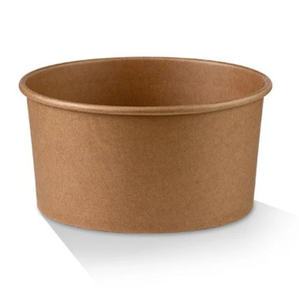 42oz / 1300ml (185mm) Kraft Paper Bowl (Violette) - Image 1
