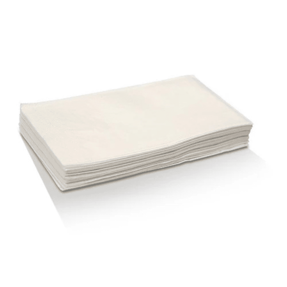Quilted White Dinner Napkin (1/8) GT Fold - Image 1